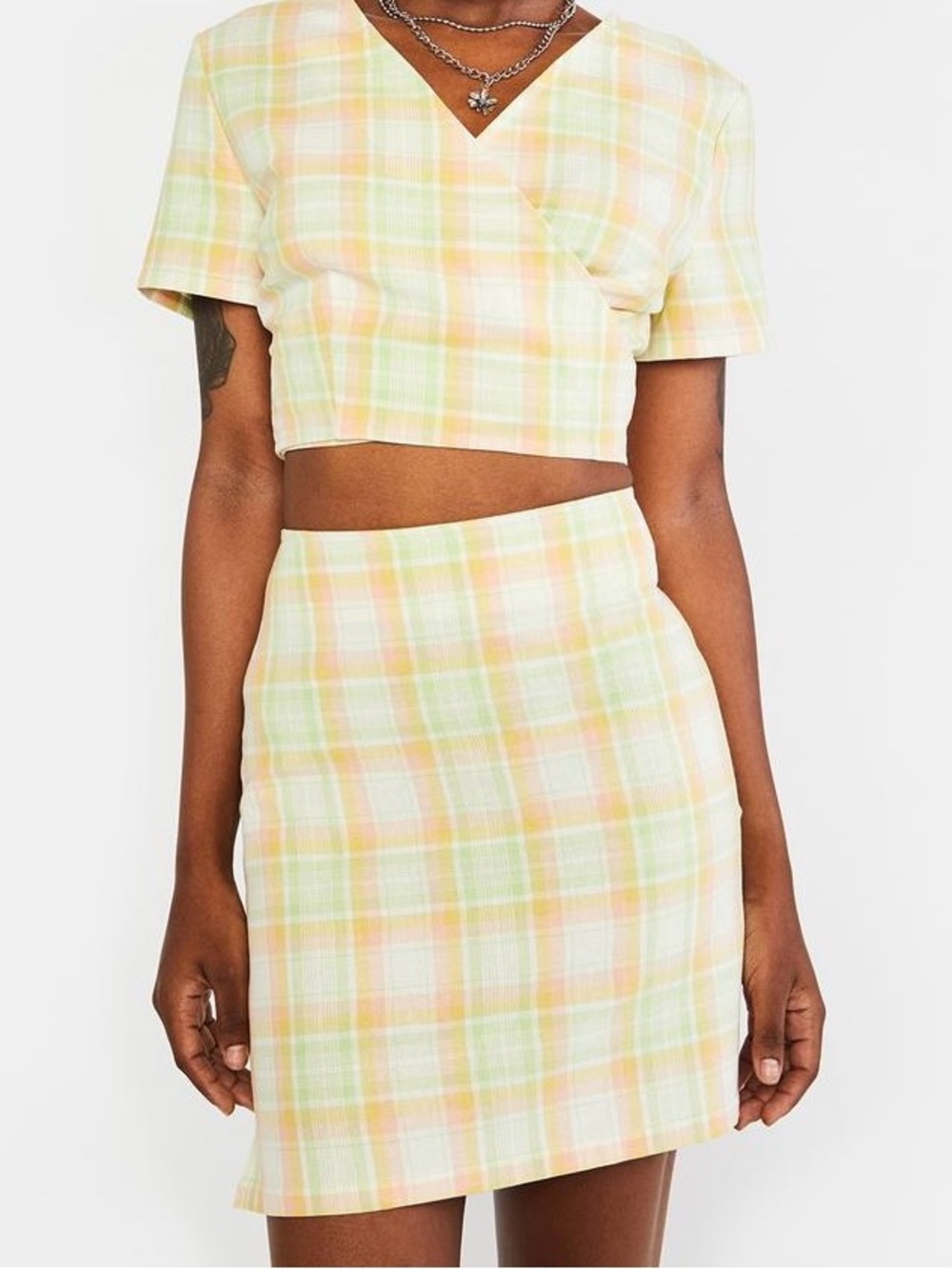 Dolls Kill Plaid Skirt